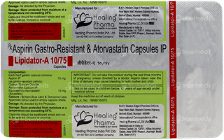 Lipidator A 10/75 Capsule 10
